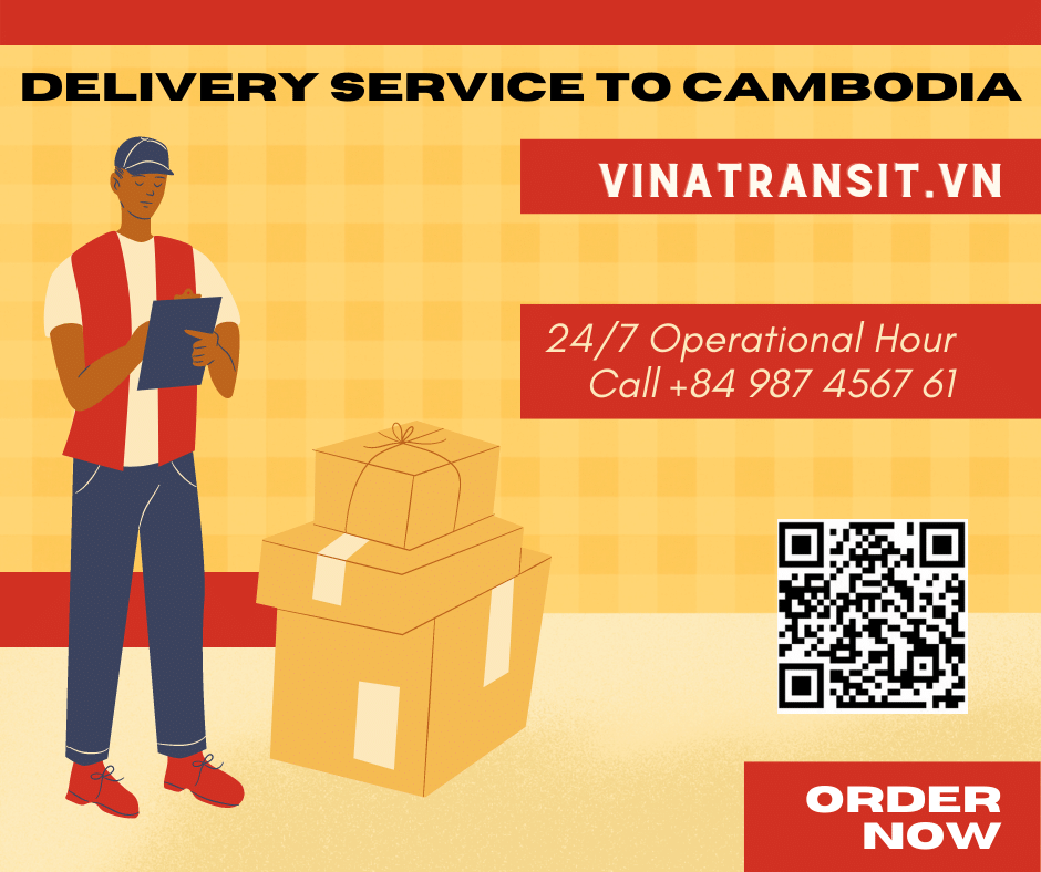 Delivery services to Cambodia