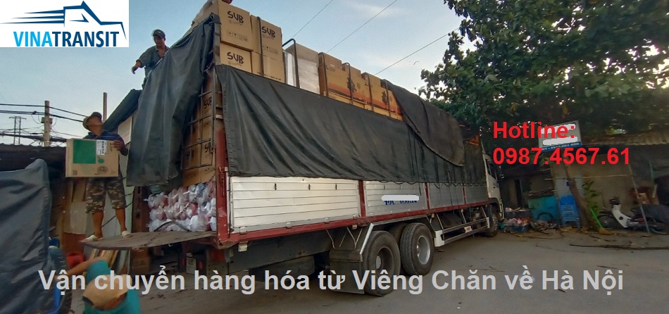 Hàng từ Viêng Chăn về Hà Nội